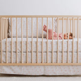 Drap Contour pour Lit de Bébé - Fleurs-Perlimpinpin-PER-L2025C-CLÉMENT