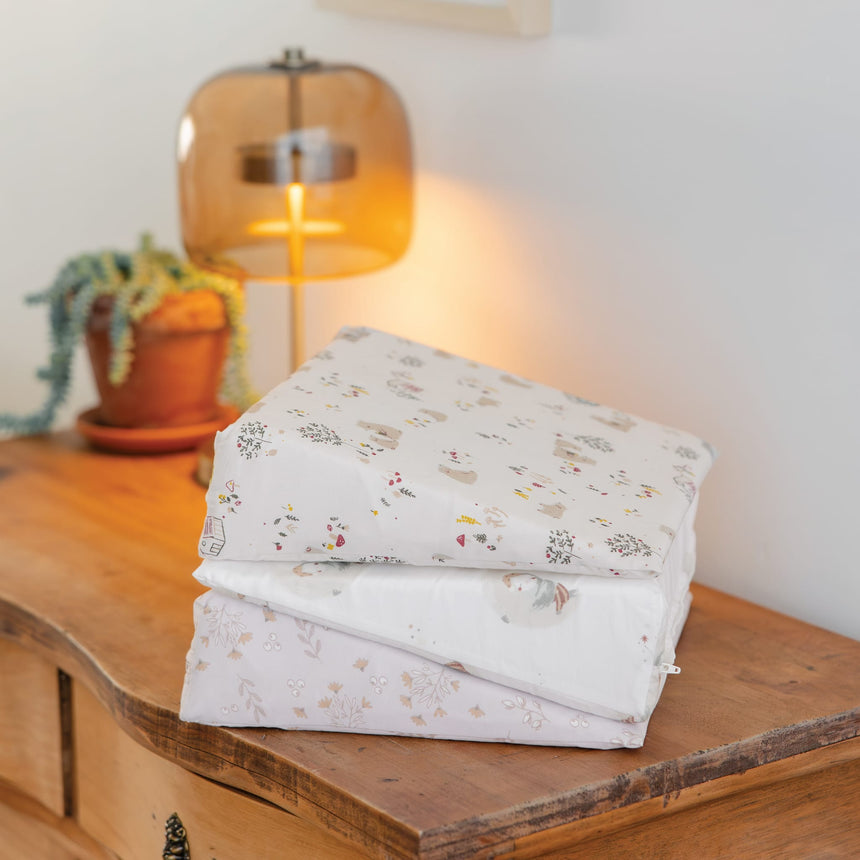 Coussin Angulaire Petit - Fleurs-Perlimpinpin-PER-L4726-PR-CLÉMENT