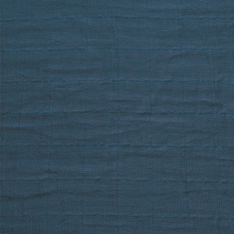 Couverture mousseline de coton - Bleu Marine-Perlimpinpin-PER-MS35-MA-CLÉMENT