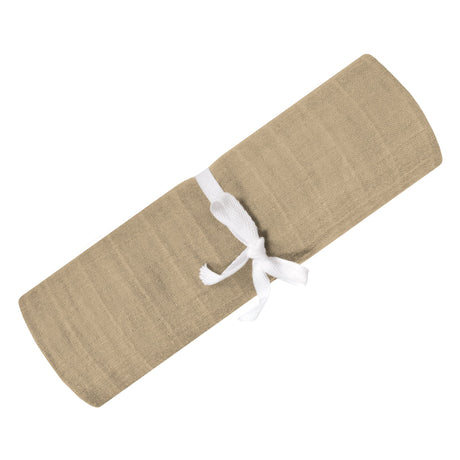 Couverture mousseline de coton - Sable-Perlimpinpin-PER-MS35-SA-CLÉMENT