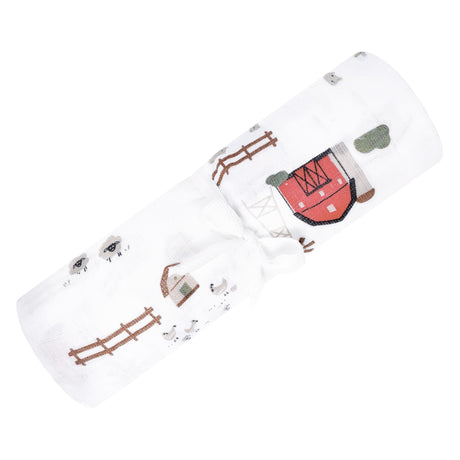 Couverture Mousseline Ferme-Perlimpinpin-PER-MS35A-FE-CLÉMENT
