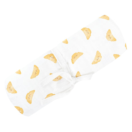 Couverture Mousseline Croissants-Perlimpinpin-PER-MS35BB-CR-CLÉMENT