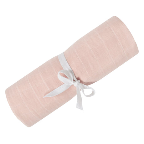 Couverture mousseline de coton - Rose-Perlimpinpin-PER-MS35-RO-CLÉMENT