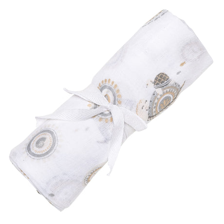Couverture Mousseline Tortues-Perlimpinpin-PER-MS35X-TO-CLÉMENT