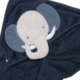Serviette à Capuchon - Éléphant-Perlimpinpin-PER-SA2204-EL-CLÉMENT