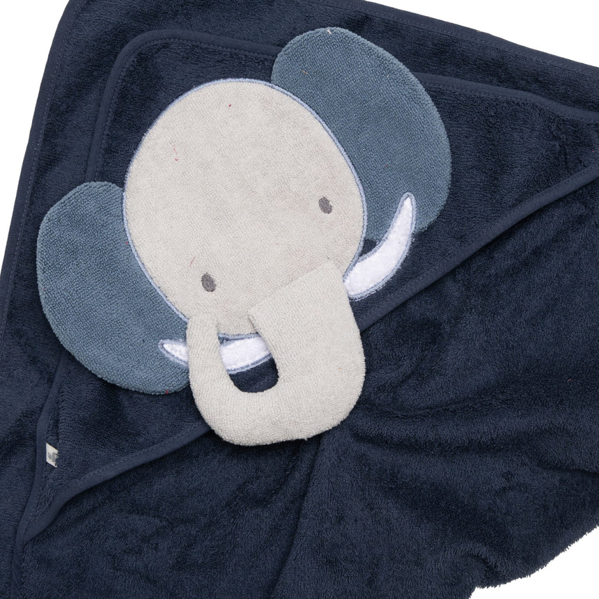 Serviette à Capuchon - Éléphant-Perlimpinpin-PER-SA2204-EL-CLÉMENT