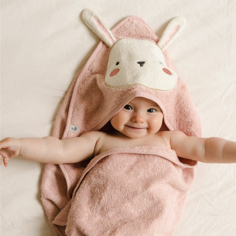 Serviette à Capuchon - Lapin-Perlimpinpin-PER-SA2204-LA-CLÉMENT