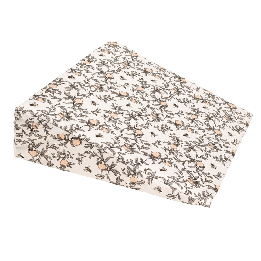 Coussin Angulaire Petit - Abeilles par Solange Pilote-Perlimpinpin-PER-SO4724-ABEIL-CLÉMENT