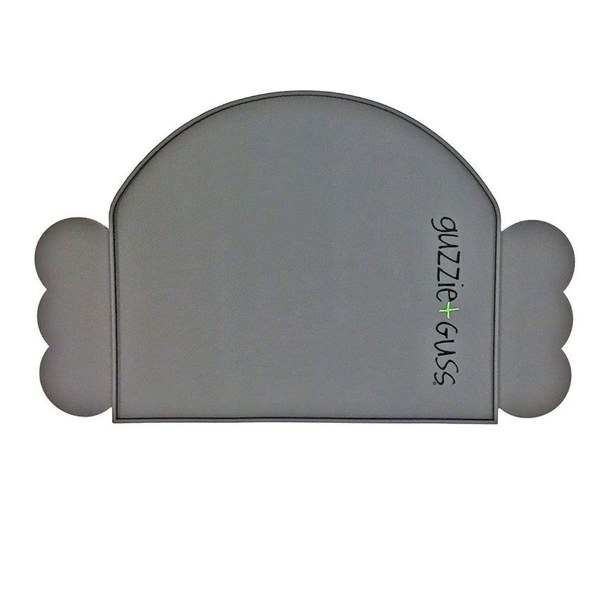 Napperon Silicone Perch - Gris-Guzzie + Guss-PET-GG205GRY-CLÉMENT