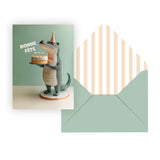 Carte Souhait De Fête Croco-Clement - Equipement-PI3-550060-CLÉMENT