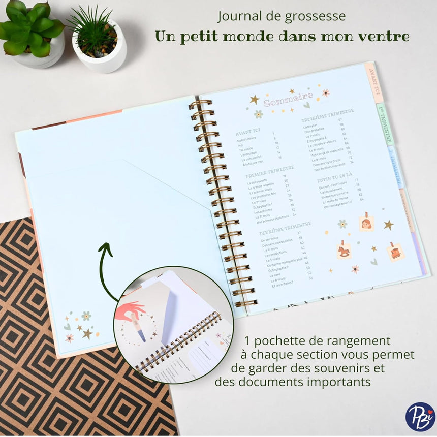 Planificateur De Grossesse-Clement - Librairie-PIE-550078-CLÉMENT