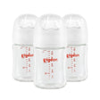 Biberons en verre 5 oz avec tétines SS 0 mois et plus - Paquet de 3-Pigeon-PIG-PG81051-CLÉMENT