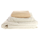 Literie 3 Morceaux - Beige Aspect Lin-Patlin-PIT-BEIGE-B-CLÉMENT