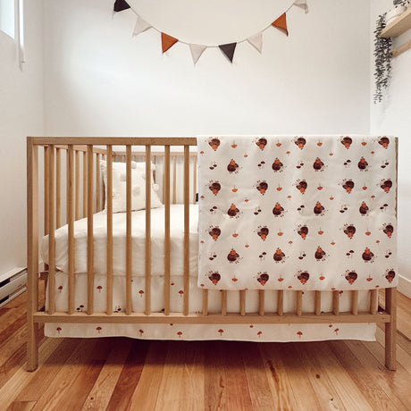 Literie 3 Morceaux Lit de bébé - Hérissons-Patlin-PIT-EBBCLEHERI-CLÉMENT