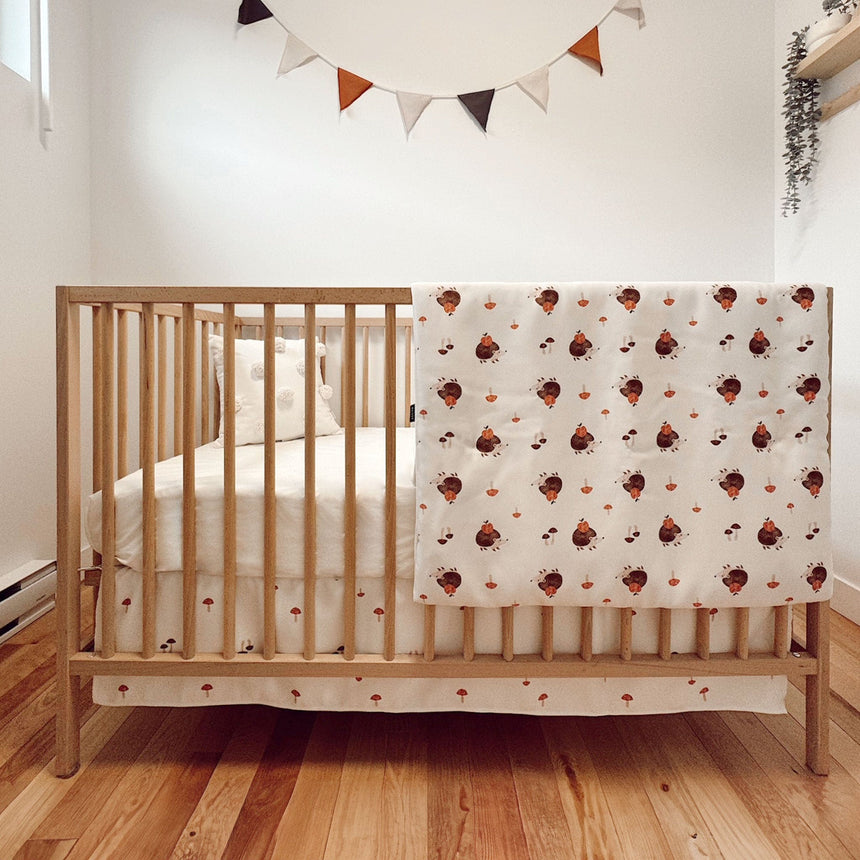 Literie 3 Morceaux Lit de bébé - Hérissons-Patlin-PIT-EBBCLEHERI-CLÉMENT