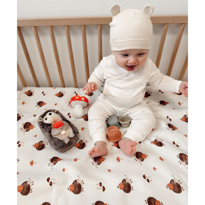 Literie 3 Morceaux Lit de bébé - Hérissons-Patlin-PIT-EBBCLEHERI-CLÉMENT