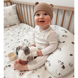 Literie 3 Morceaux Lit de bébé Moutons- Édition Spéciale Laura Lémerveil-Patlin-PIT-EBBCLEMOU-CLÉMENT