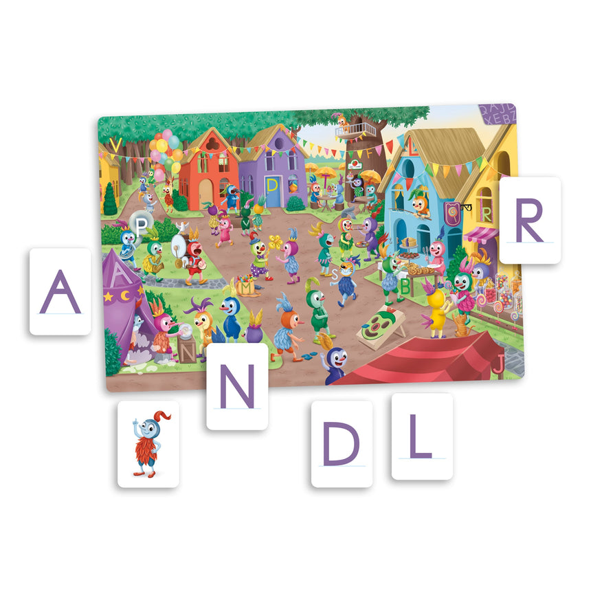 Cherche et Trouve Les Lettres Majuscules