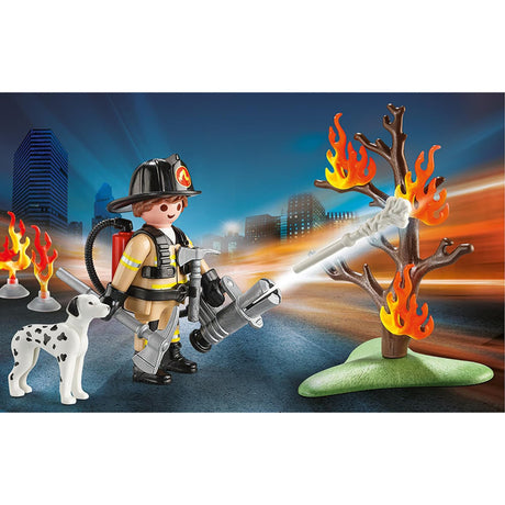 Valisette Pompier-Playmobil-PLM-70310-CLÉMENT