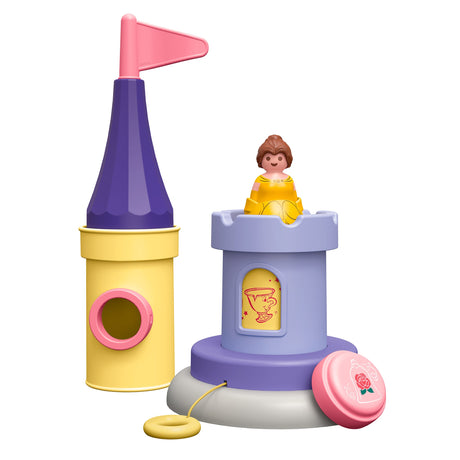 Playmobil Junior x Disney La Tour de Belle avec Son-Playmobil-PLM-71458-CLÉMENT