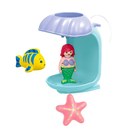 Playmobil Junior x Disney Ariel Avec Coquillage de Bain-Playmobil-PLM-71460-CLÉMENT