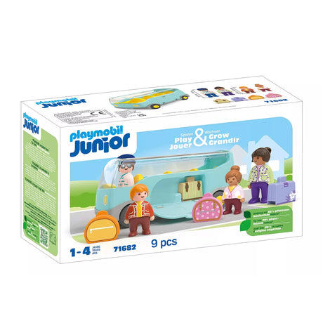 Playmobil Junior Autocar-Playmobil-PLM-71682-CLÉMENT