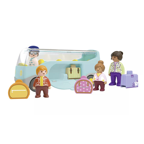 Playmobil Junior Autocar-Playmobil-PLM-71682-CLÉMENT
