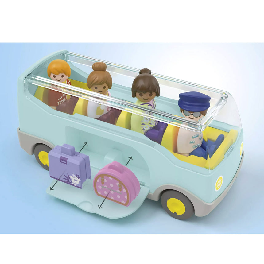 Playmobil Junior Autocar-Playmobil-PLM-71682-CLÉMENT