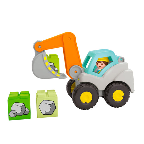 Playmobil Junior Pelleteuse-Playmobil-PLM-71684-CLÉMENT