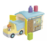 Ouvrier Avec Camion Et Garage-Playmobil-PLM-71686-CLÉMENT