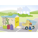 Ouvrier Avec Camion Et Garage-Playmobil-PLM-71686-CLÉMENT