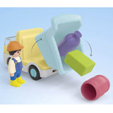 Ouvrier Avec Camion Et Garage-Playmobil-PLM-71686-CLÉMENT