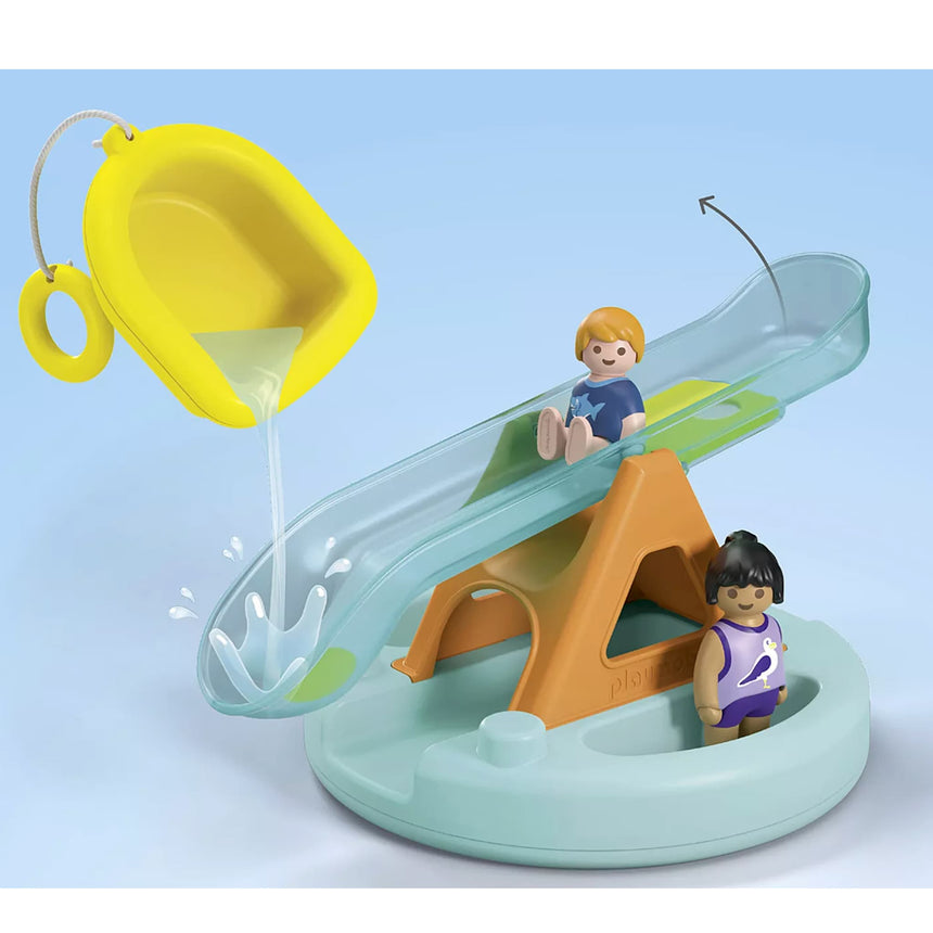Îlot Avec Toboggan Aquatique-Playmobil-PLM-71687-CLÉMENT