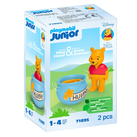 Playmobil Junior Winnie L'Ourson et Pot De Miel-Playmobil-PLM-71695-CLÉMENT