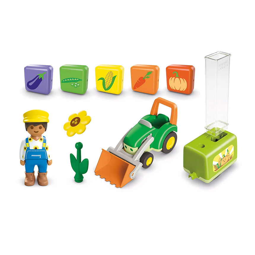 Tracteur Avec Planteuse-Playmobil-PLM-71773-CLÉMENT