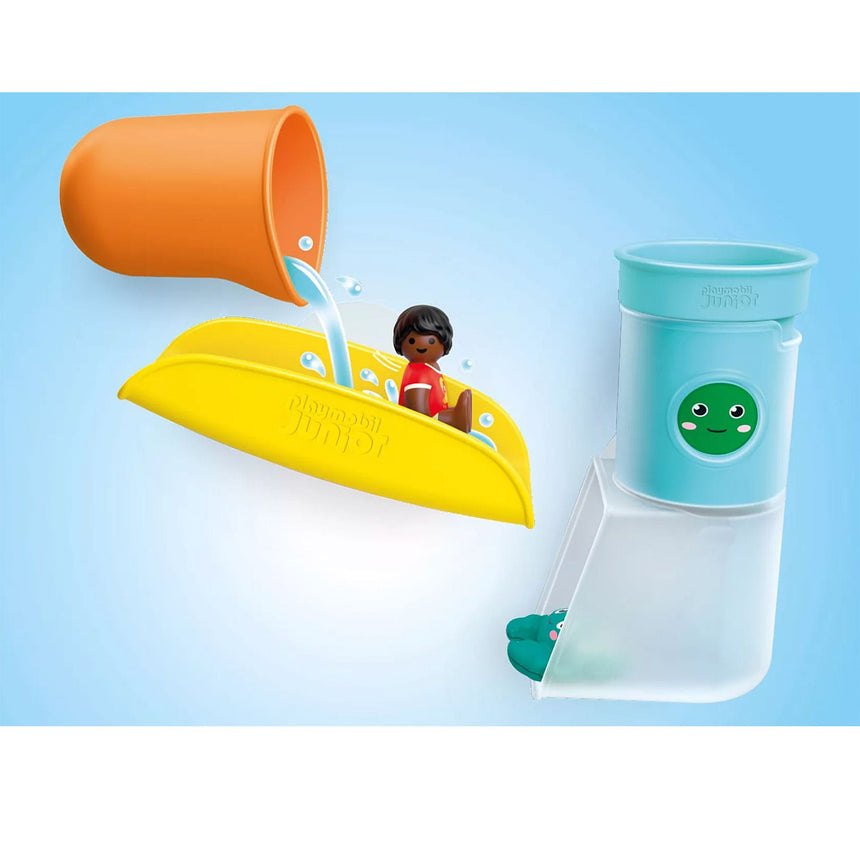 Glissade Avec Réservoir D'eau-Playmobil-PLM-71775-CLÉMENT