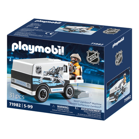 Machine Zamboni LNH-Playmobil-PLM-71982-CLÉMENT
