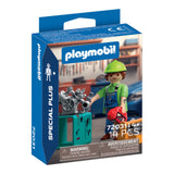 Mécanicien et outils Spécial +-Playmobil-PLM-72031-CLÉMENT