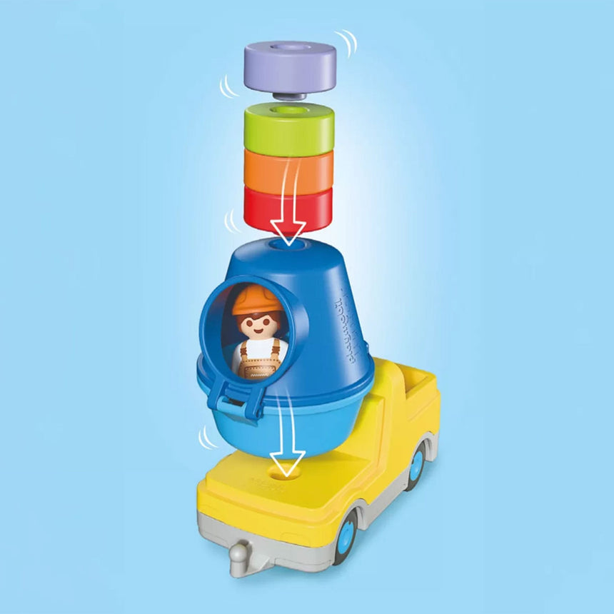 Bétonnière-Playmobil-PLM-72083-CLÉMENT