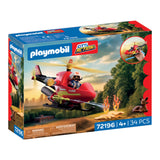Hélicoptère de pompiers-Playmobil-PLM-72196-CLÉMENT