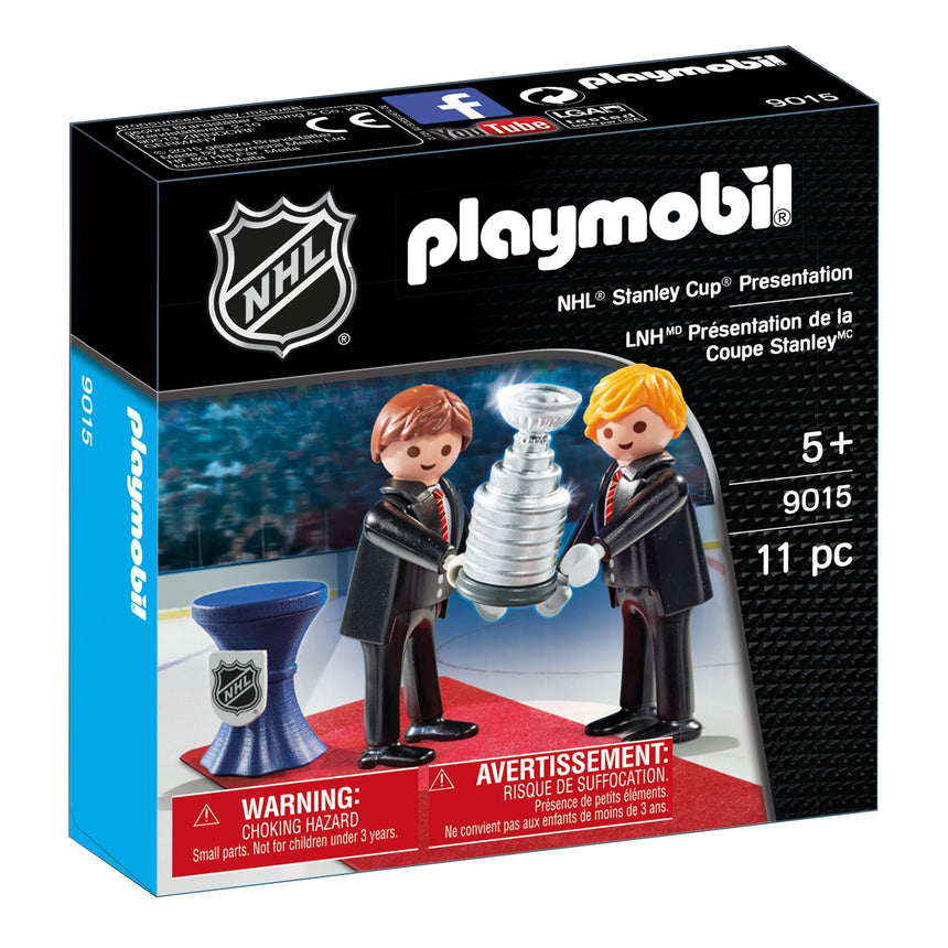 LNH - Présentation de la Coupe Stanley-Playmobil-PLM-9015-CLÉMENT