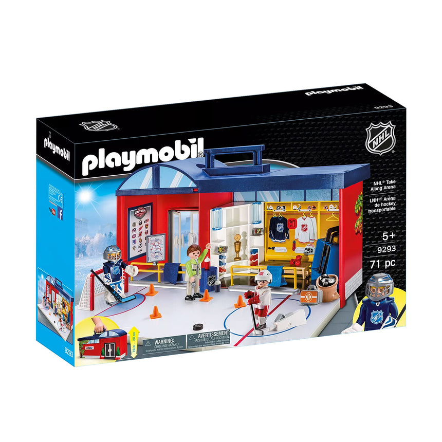 Aréna De Hockey Transportable-Playmobil-PLM-9293-CLÉMENT