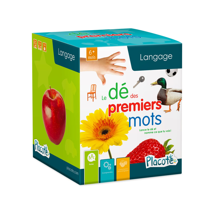 Le Dé Des Premiers Mots-Placote-POT-PLA1-CLÉMENT