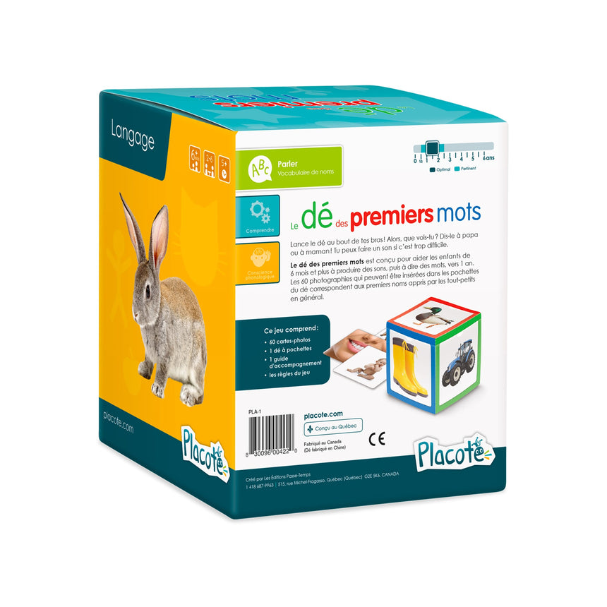 Le Dé Des Premiers Mots-Placote-POT-PLA1-CLÉMENT