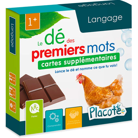 Le Dé Des Premiers Mots - Cartes Supplémentaires-Placote-POT-PLA49-CLÉMENT