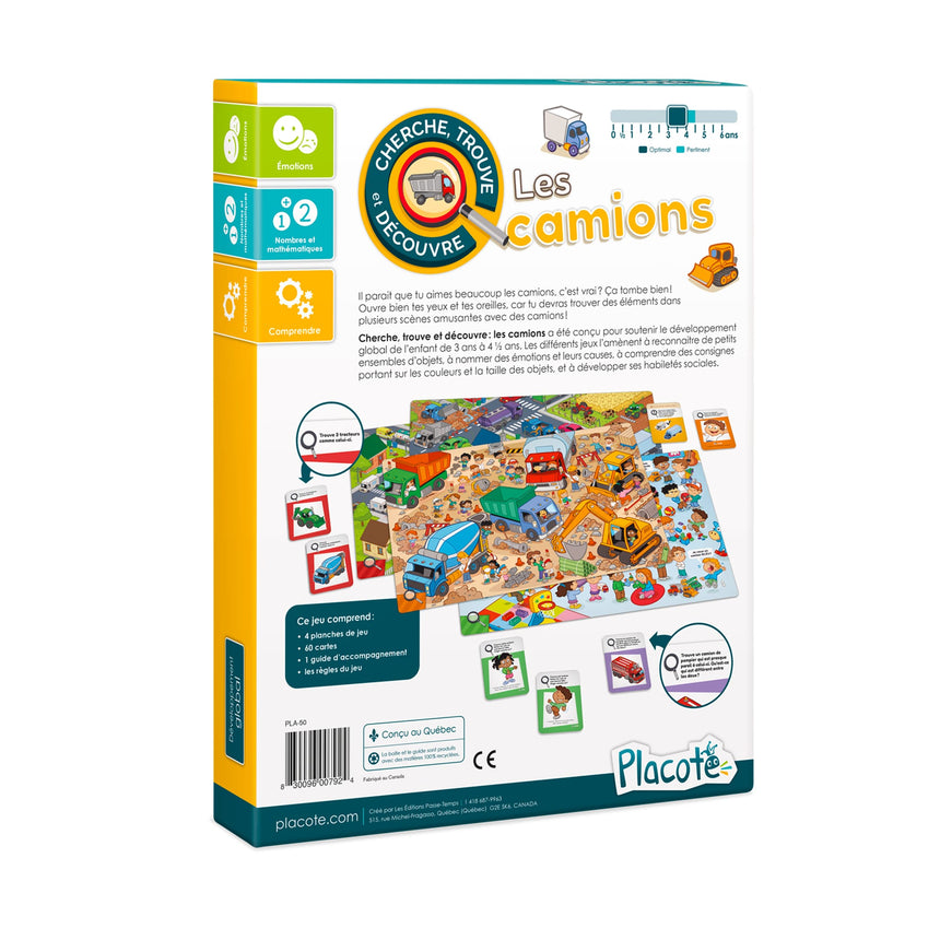 Cherche, trouve et découvre : les Camions-Placote-POT-PLA50-CLÉMENT