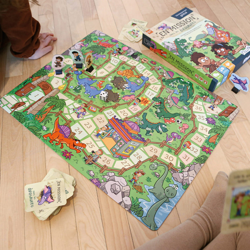 En Mission Chez Les Dinosaures-Placote-POT-PLA51-CLÉMENT