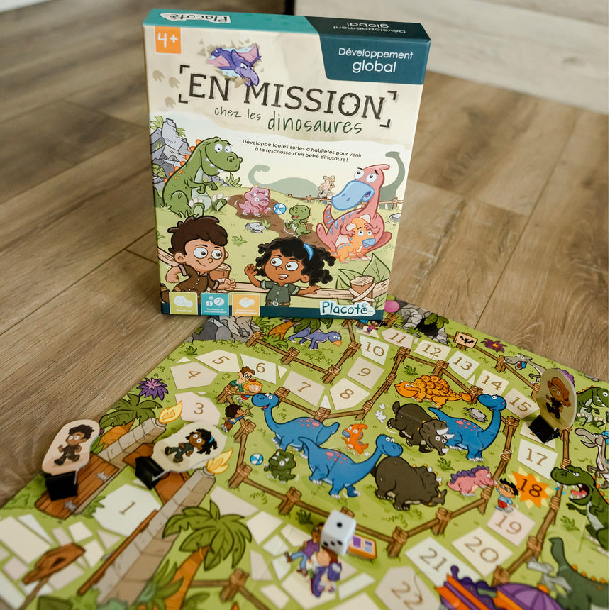 En Mission Chez Les Dinosaures-Placote-POT-PLA51-CLÉMENT