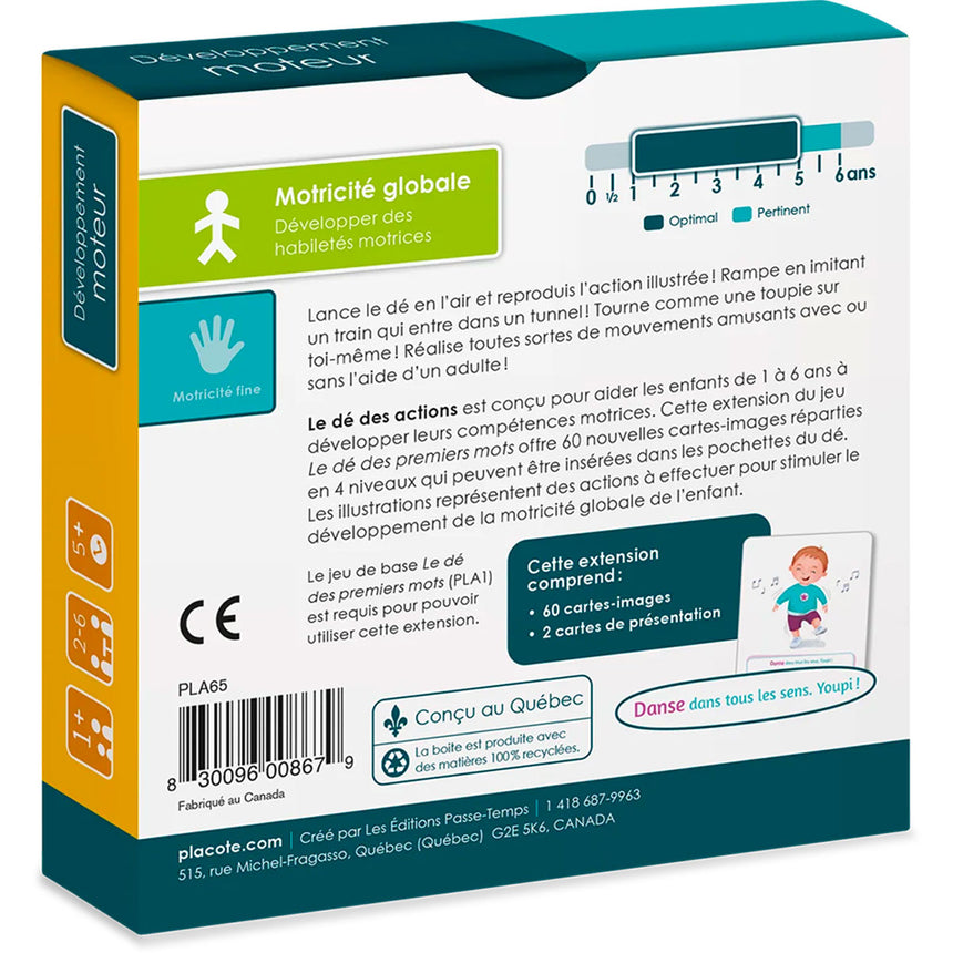 Le Dé Des Actions - Extension-Placote-POT-PLA65-CLÉMENT