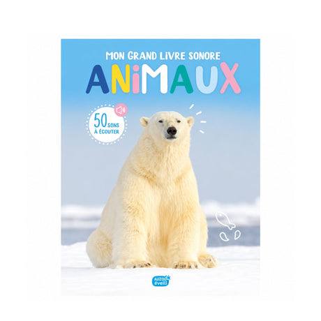 Mon Grand Livre Sonore : Animaux-Prologue-PRL-A109344-CLÉMENT